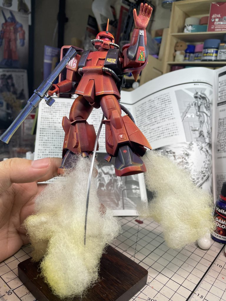 1/144 旧キット   MSV  高機動型ザク２–2枚目/制作者：@VincentYstudio