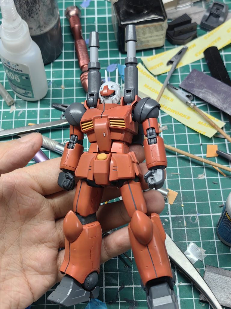 HGUCガンキャノン–4枚目/制作者:NPLD