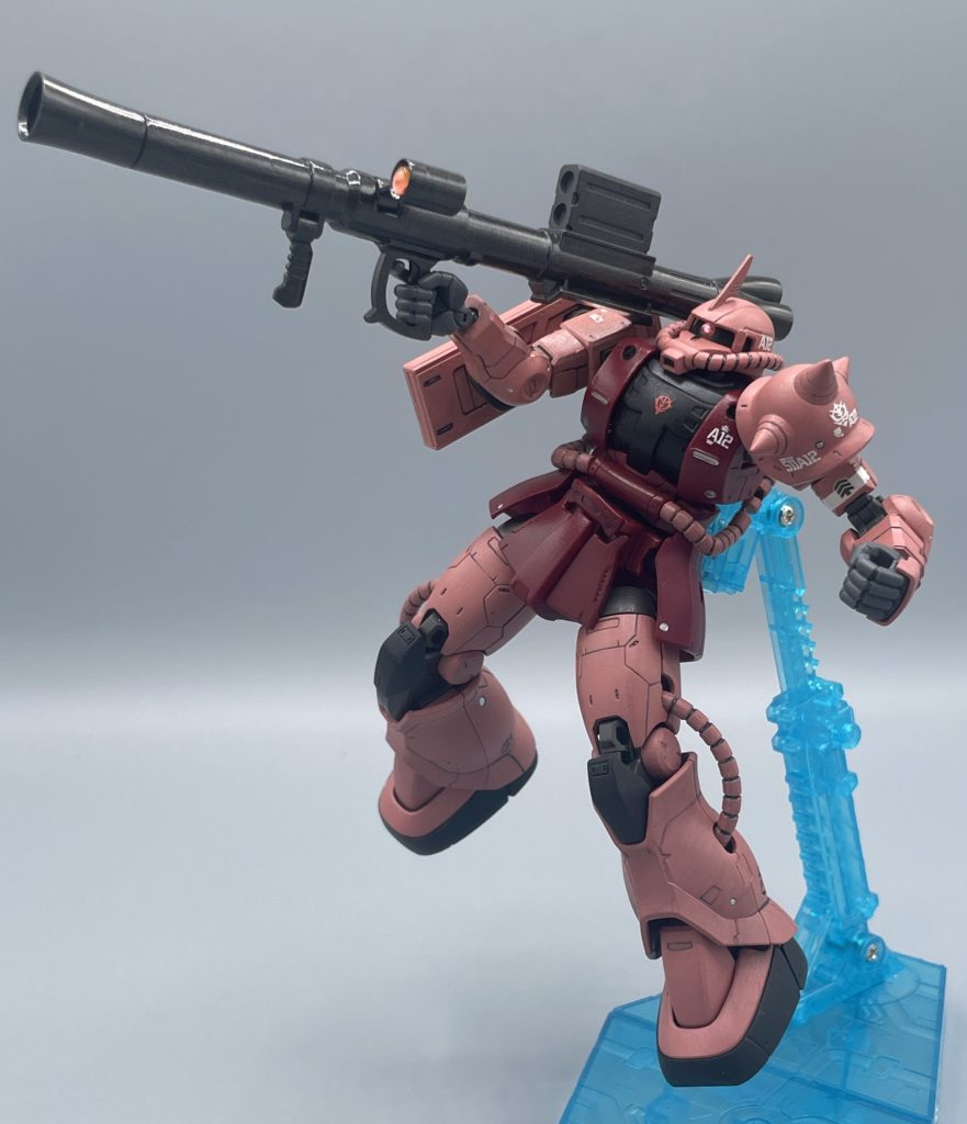 MA用バズーカA2型 こちらもオリジンでおなじみのバズーカ。弾数は3発で、弾倉はシールドに2個マウントすることが可能です。