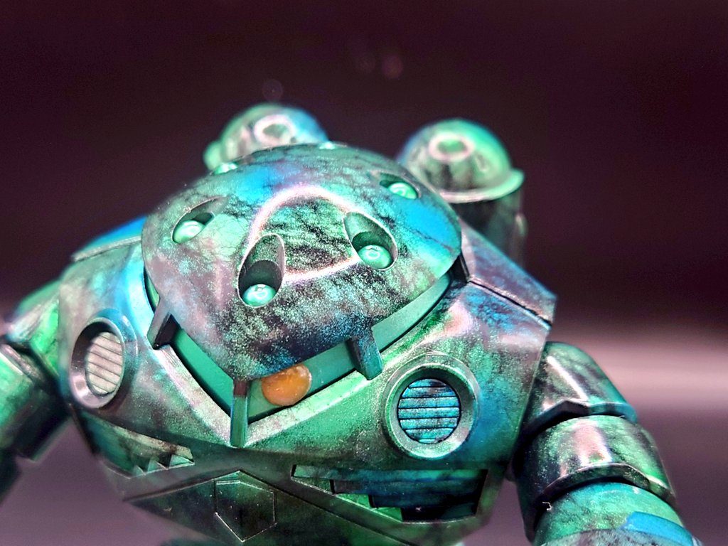 テカテカにしました