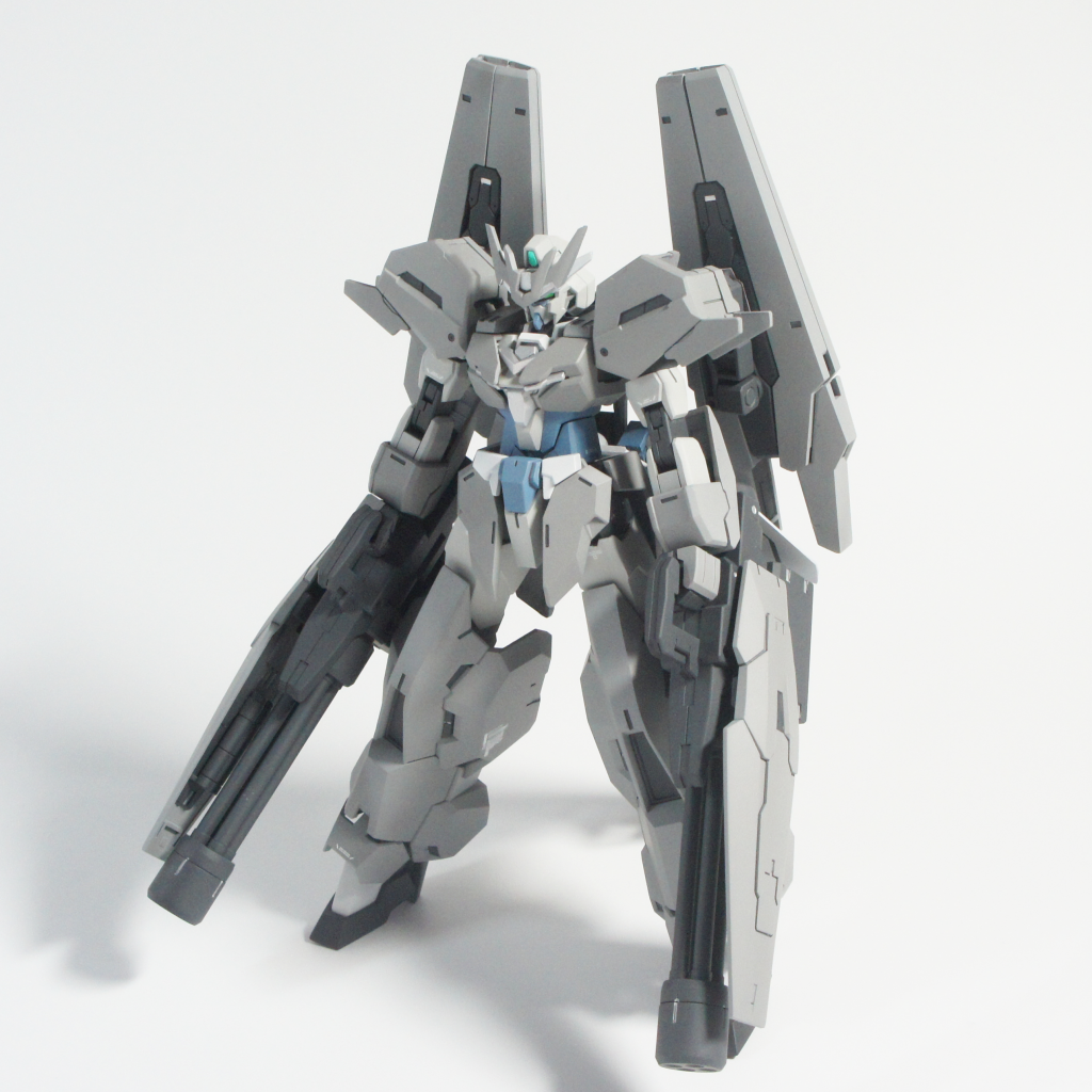 【機体設定２】 現在テスト運用を行っているところであるが、パーメットスコアが4を超えると、コアガンダムⅡが機体の負荷に耐えられず、各関節や核となる部分が赤く発光することが確認されており、まだまだ改良の余地がある。