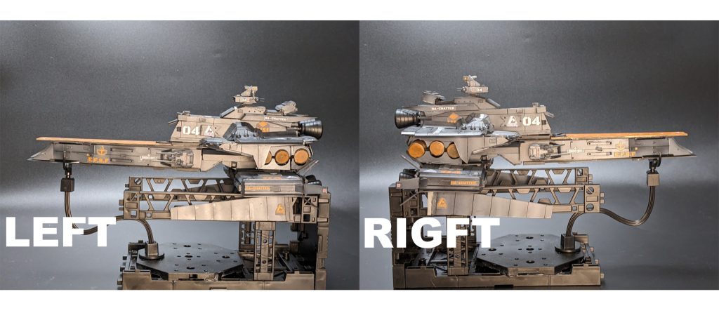 側面です。もっとプロペラントタンクを造り込みたかった人生でした。