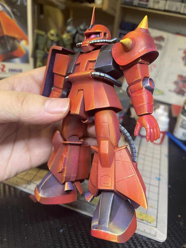 1/144 旧キット   MSV  高機動型ザク２–4枚目/制作者：@VincentYstudio