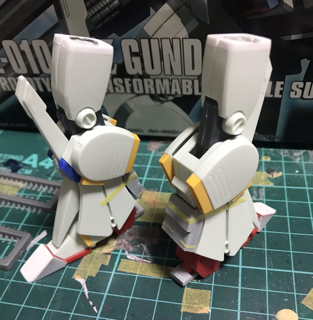 HGUC  ZZガンダム(強化型風味)–3枚目/制作者：@atsu