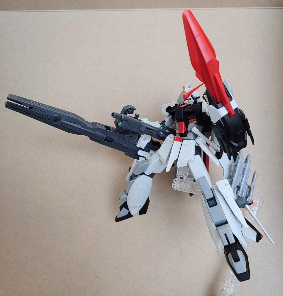 ・一斉射撃腰部ライフルと一緒に射撃!