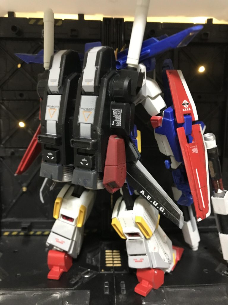 HGUC  ZZガンダム(強化型風味)–4枚目/制作者：@atsu