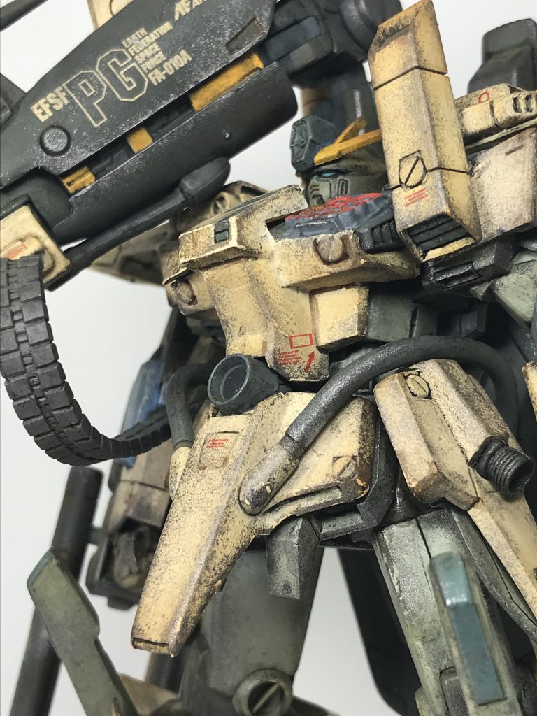 FAZZ 究極下地 ウェザリング仕上げ GUNDAM FIX FIGURATION #0005 ヤニ仕様