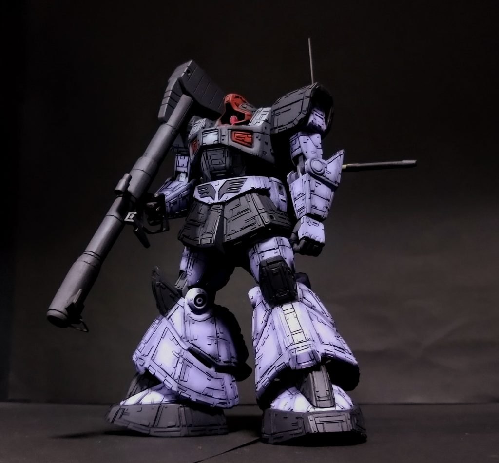 自作のジャイアントバズーカをひとサイズ大きくしたので良い感じに。