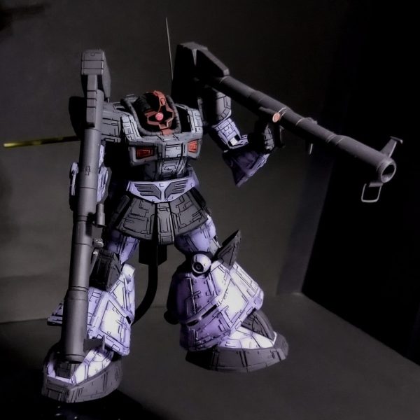 Pドム実戦機体色実証機