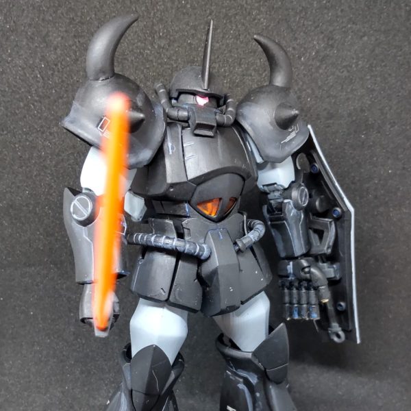 MS-07B グフ　箱無し MS―07B グフ（まお大佐専用機）｜まお大佐さんのガンプラ作品