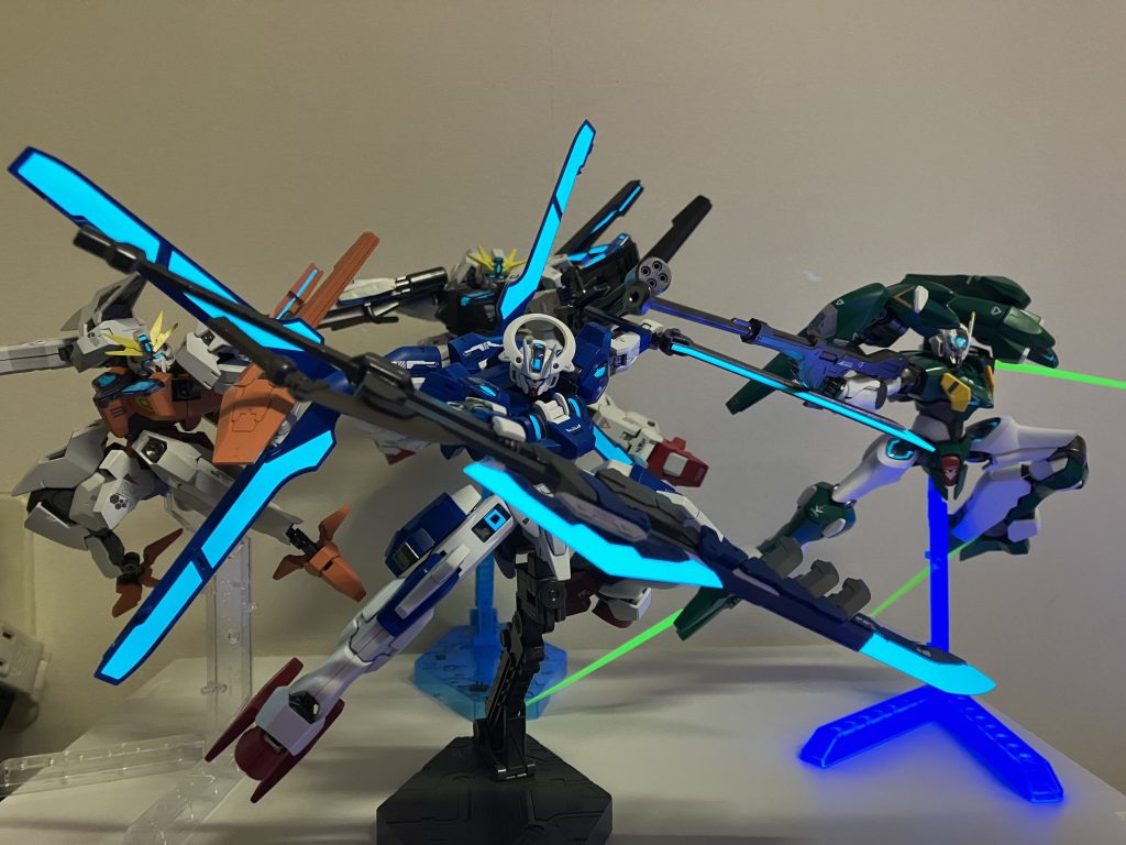 最後にシリーズで並べて1番好きな機体だったので1番気合入れてます