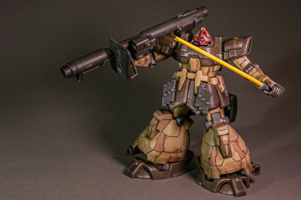 HG MS-09F/TROP ドム・トローペン（ユニコーンVer）–6枚目/制作者：しるばにあ