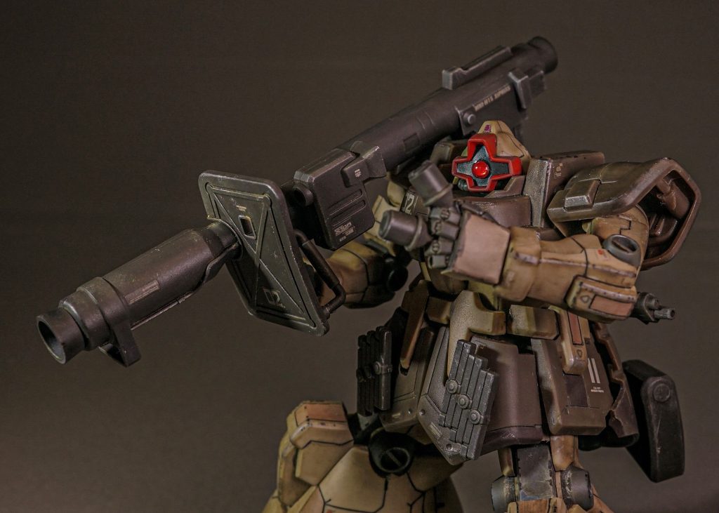 HG MS-09F/TROP ドム・トローペン（ユニコーンVer）–8枚目/制作者：しるばにあ