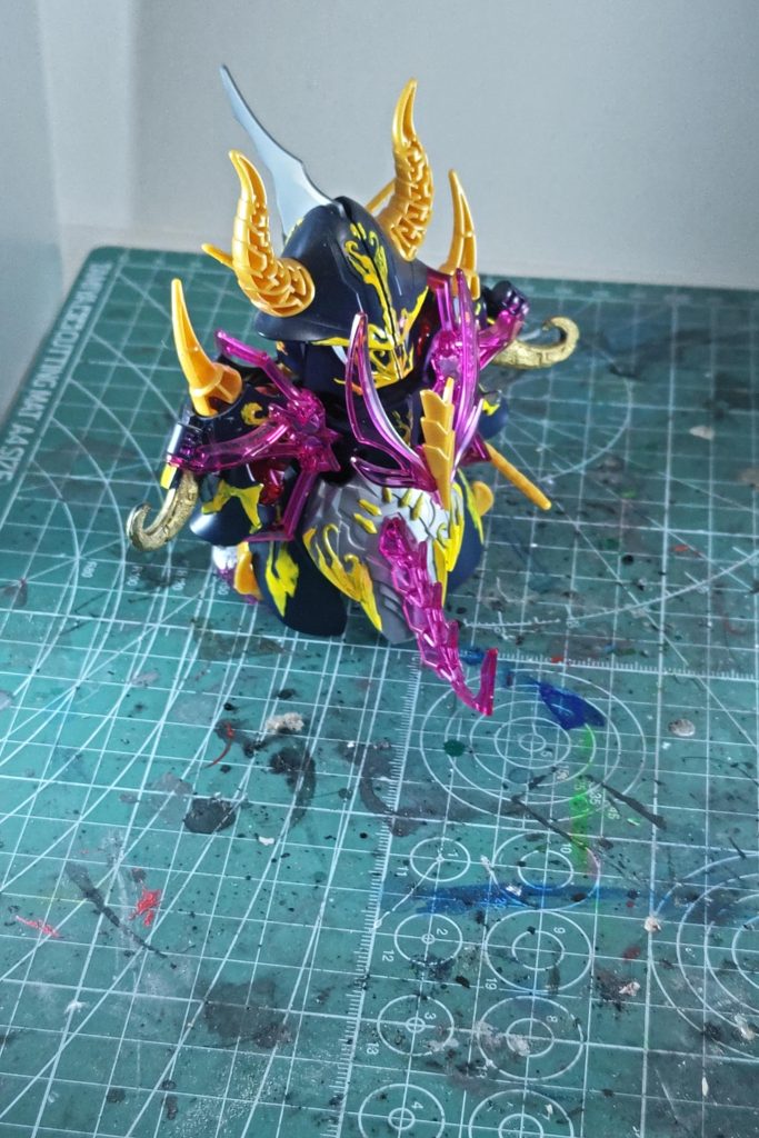 ウォーロックイージスガンダム–2枚目/制作者：@kurosukenoheya