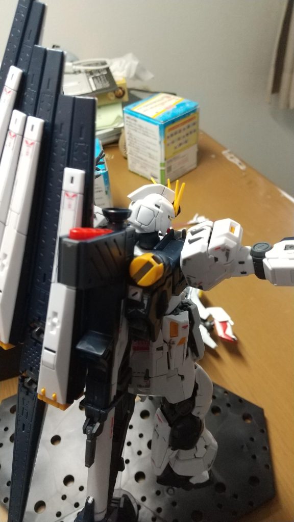 フィンファンネルの組み立てがめんどくさい事極まりない…！頑張りました(^^)d