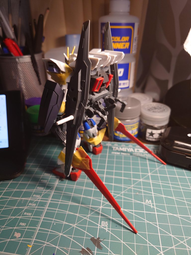 制作途中写真がマステぐるぐる状態のみミキシングしたものがわかりやすいかも?