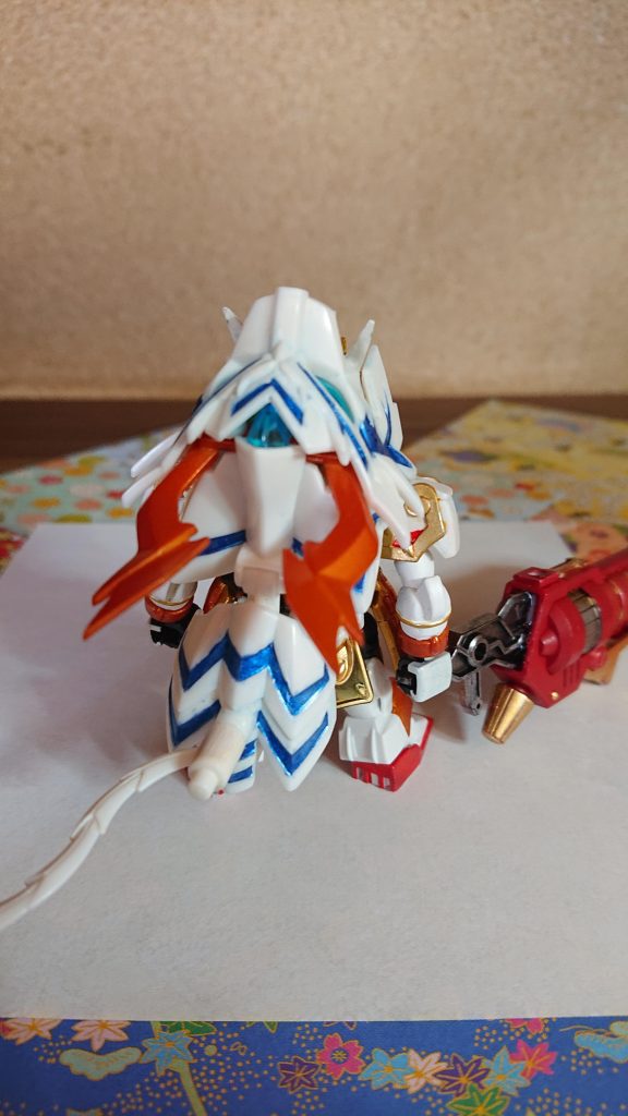 背面からだと…ちょっと……