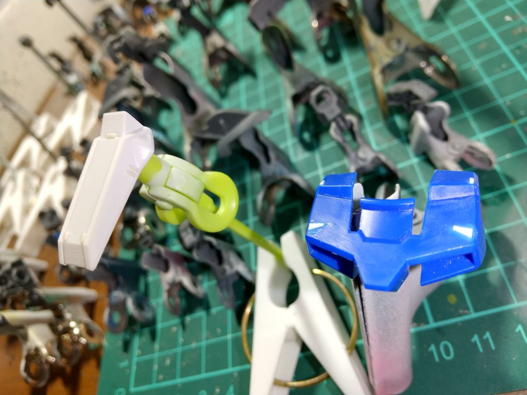 プラ板貼ったりがメインで大きな改修はしていません。