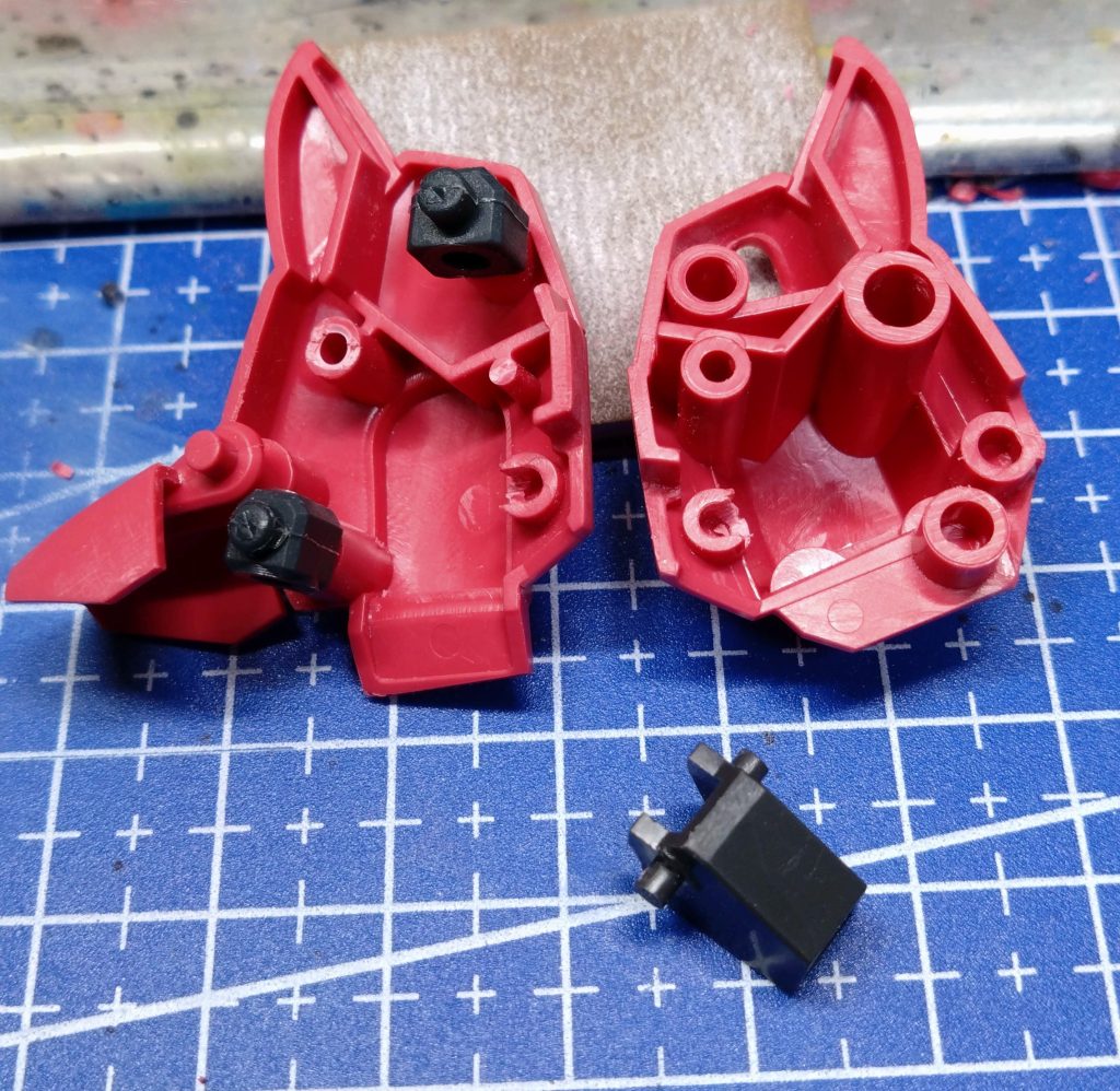 足の後ハメ加工