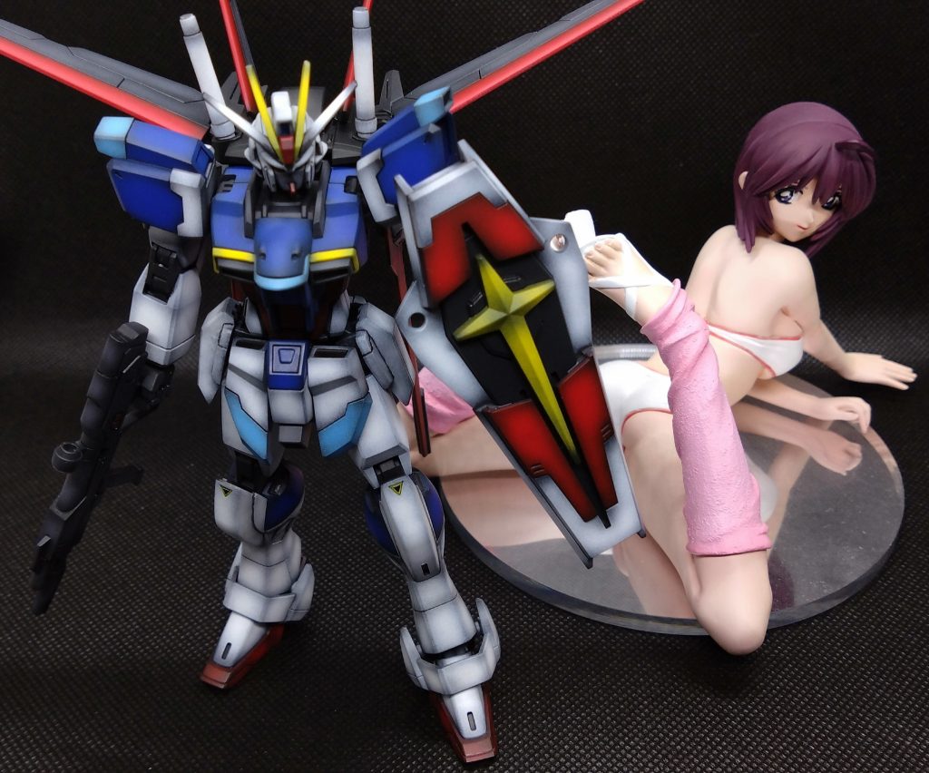 おまけ盾邪魔ルナマリア乗機シリーズといきたいですがゲルググ入手ならず、、知人に譲渡交渉中ですが、、