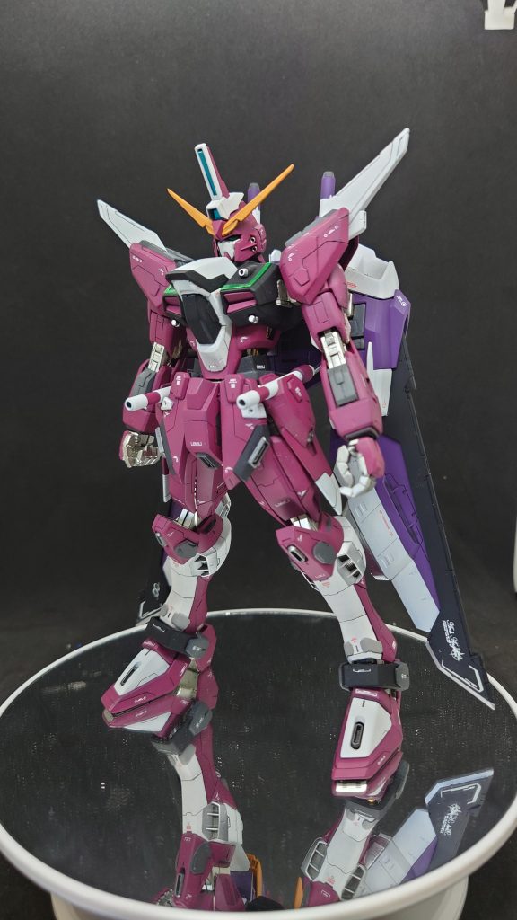 MGインフィニットジャスティス完成–2枚目/制作者:@truste39