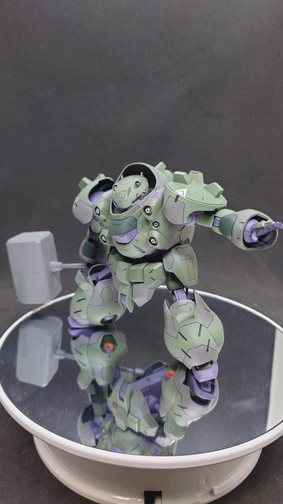 HGガンダムグシオン全塗装完成–2枚目/制作者：@truste39