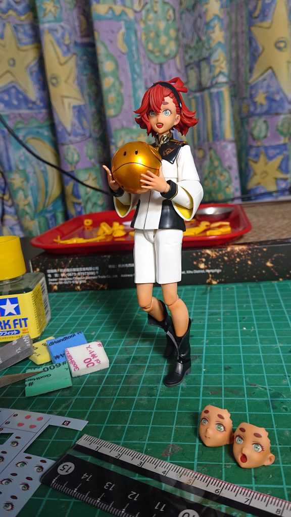 カッターマットの魔女(笑)顔デカるの凄いムズいすねー。美プラ初体験楽しみました(^^ゞ