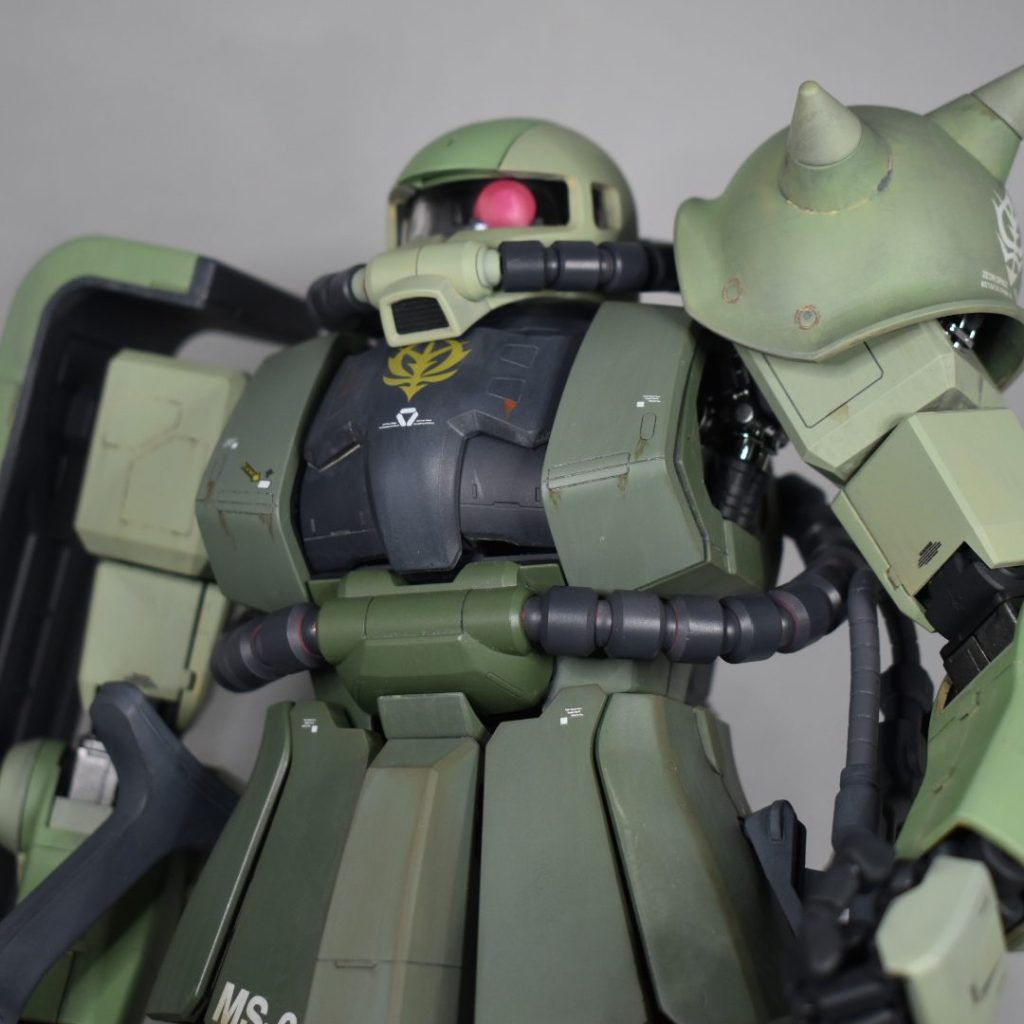 ザクⅡJ型ジャブロー降下作戦｜オゼロット少佐さんのガンプラ作品