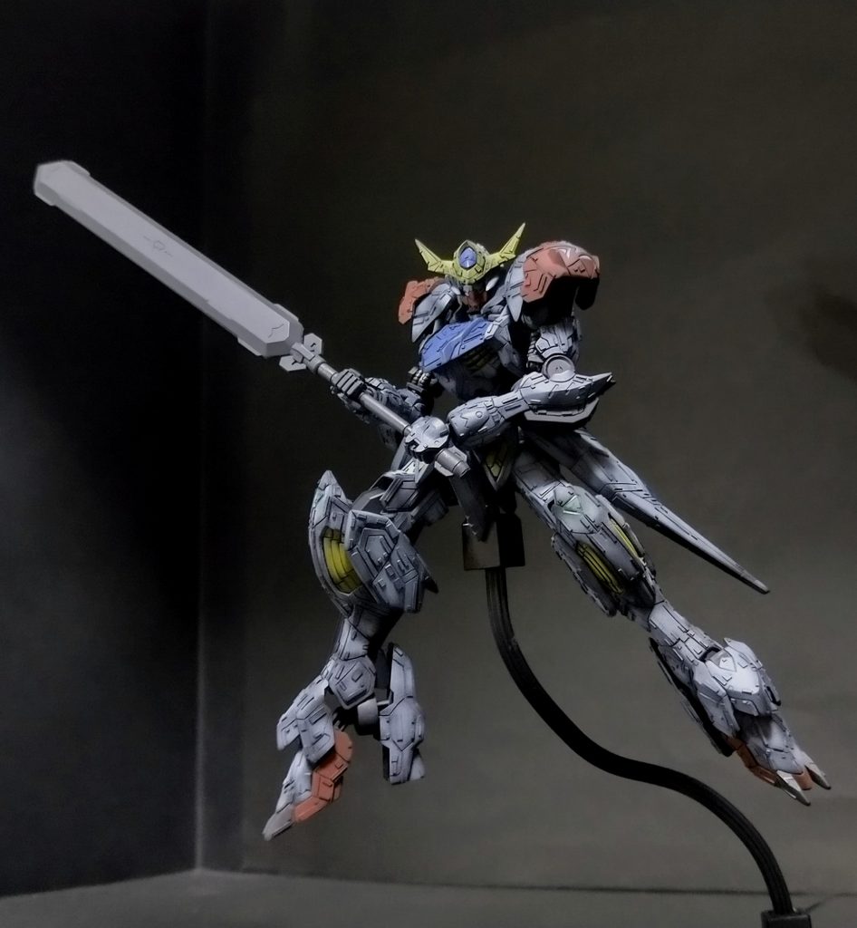 今回武装が手に入らず付属の物騒な長物のみなのが寂しいです💦