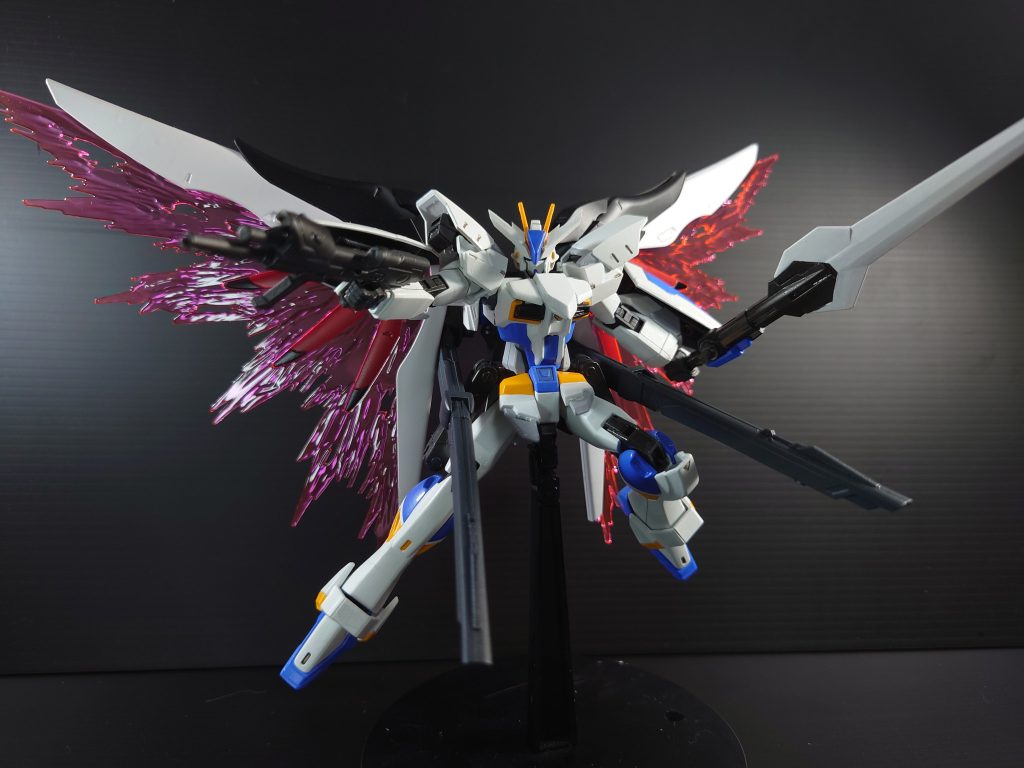 過去作デスティニーからパーツを拝借して、デスティニーインパルスもどき。