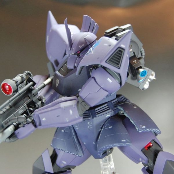 ゲルググ　エリクブランケ専用機　完成品　MG 完成品 ガンプラ MG 高機動型ゲルググver2.0 エリクブランケ専用