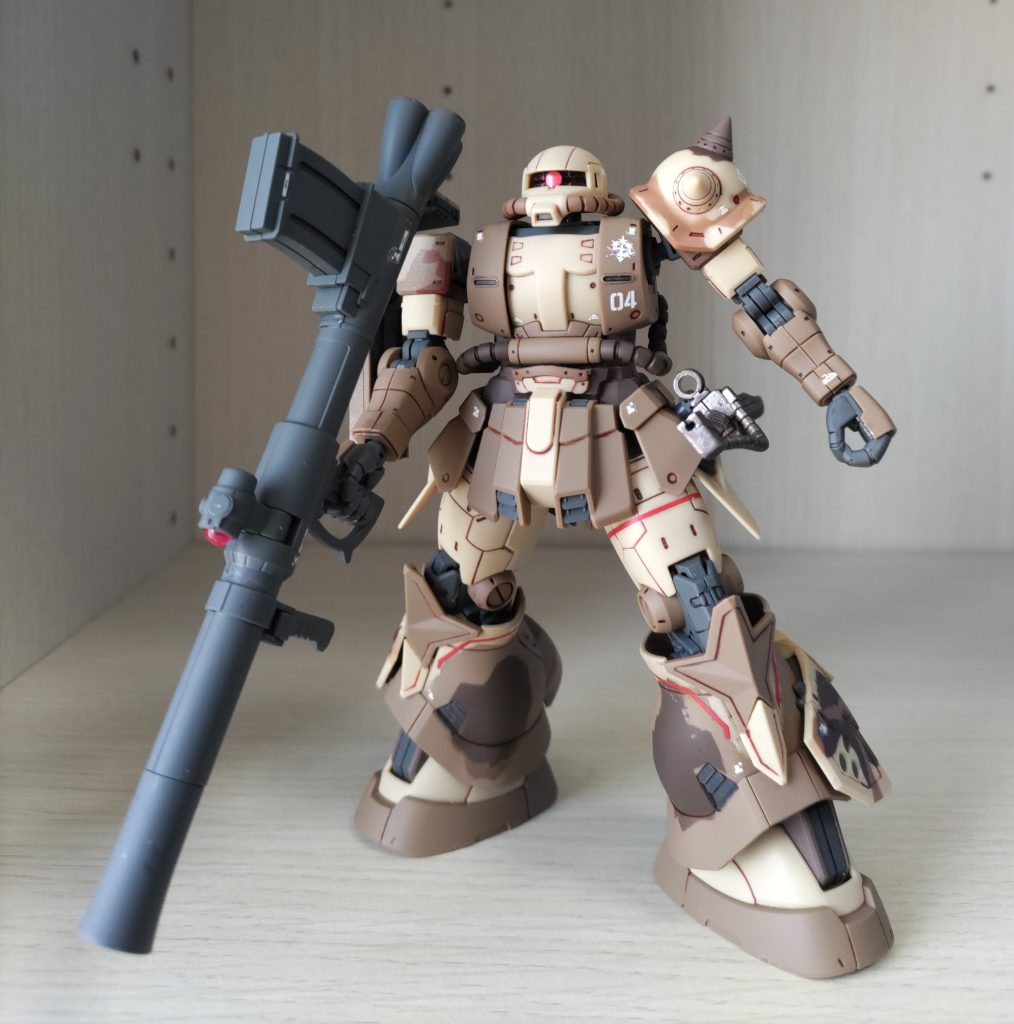 高機動型ザク 地上用(セルマ機)–4枚目/制作者:いっしー