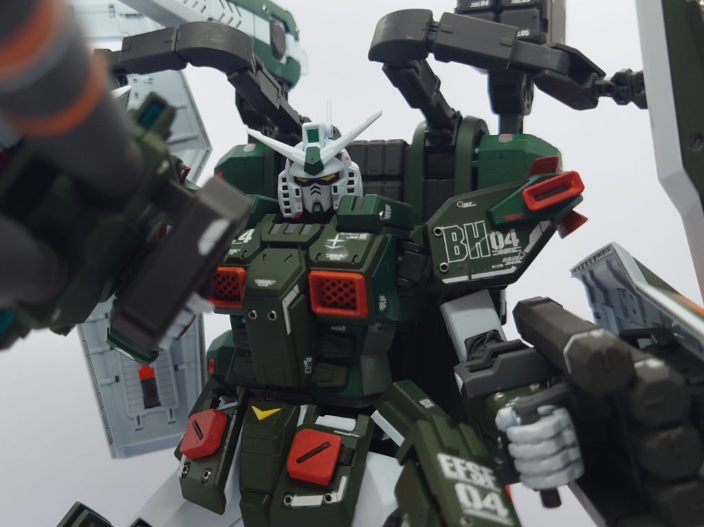 MG フルアーマーガンダム　ver.Ka(サンダーボルト版)　MSV風カラー