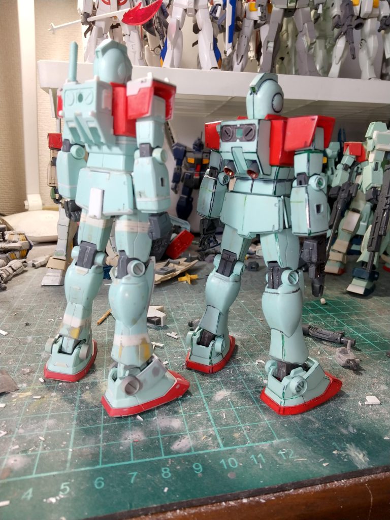 実は下半身の延長工作は10年以上前にやりかけて放置してたやつ