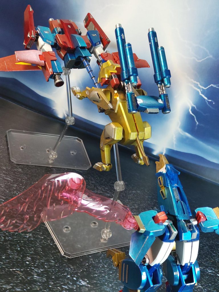 合体❗️この間に攻撃するんはロマンもへったくれもない奴や