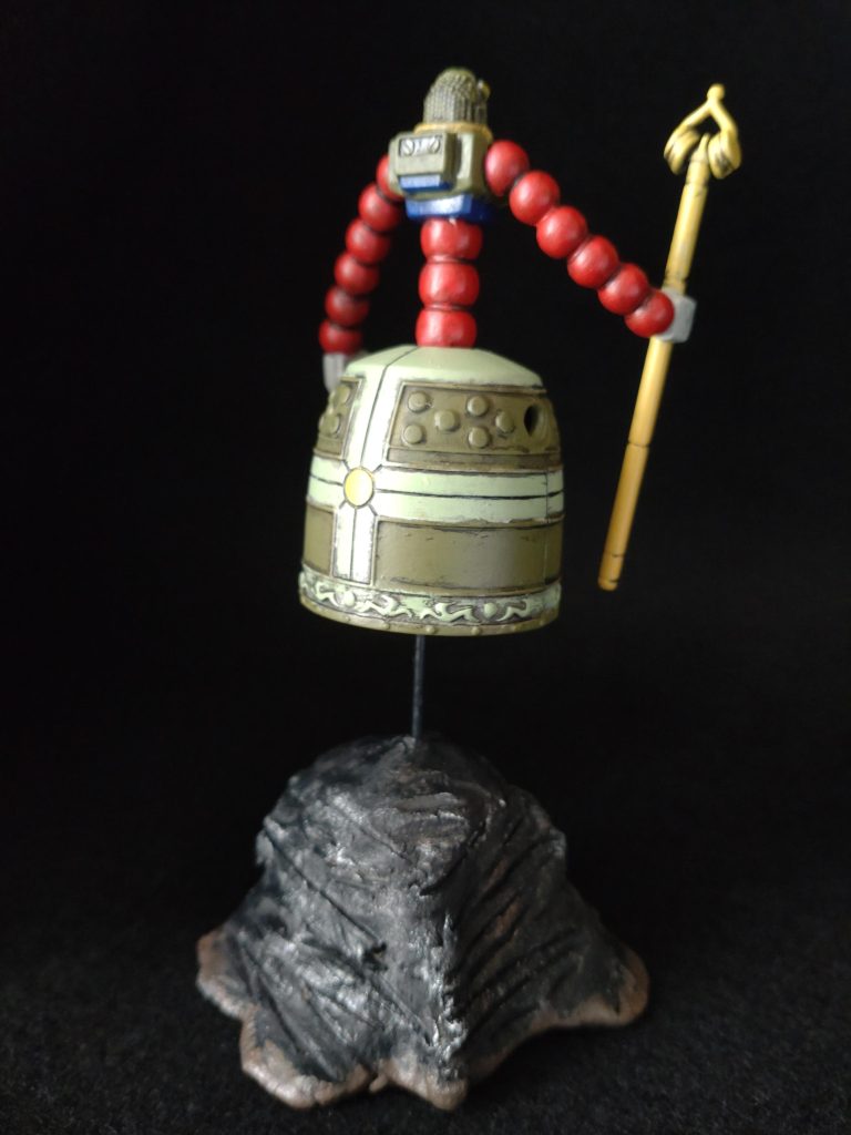 塗装は全て水性ホビーカラーの筆塗り。設定に忠実に塗装しました！