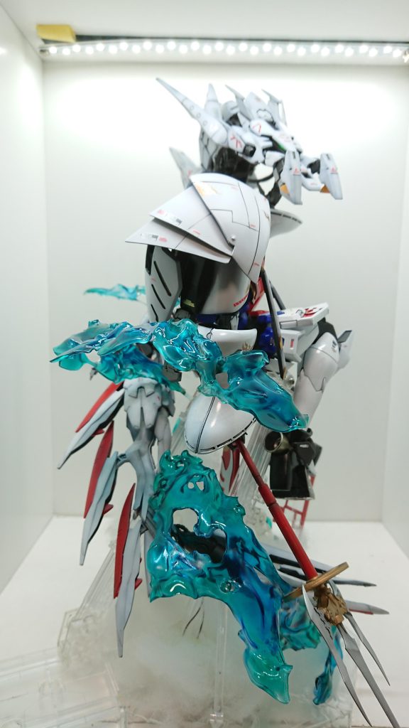 今回はクリアグリーン、ブルーで淡いエフェクトを作成中国、チャイナ的な要素を入れたくて苦戦しましたが悩みに悩んで自作しました