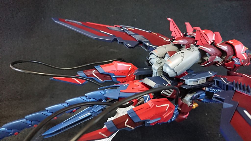 ヒートロッドとビームソードはブルーパールで塗装してます。