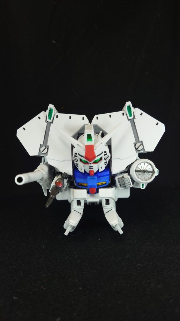 前面の隙間、いい感じに埋まりました。