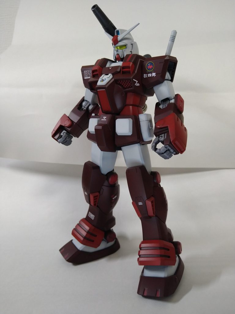 狂四郎は今回トリントン所属です。宇宙なのか地球なのかマーキングシールはカッコ良ければよいのです！