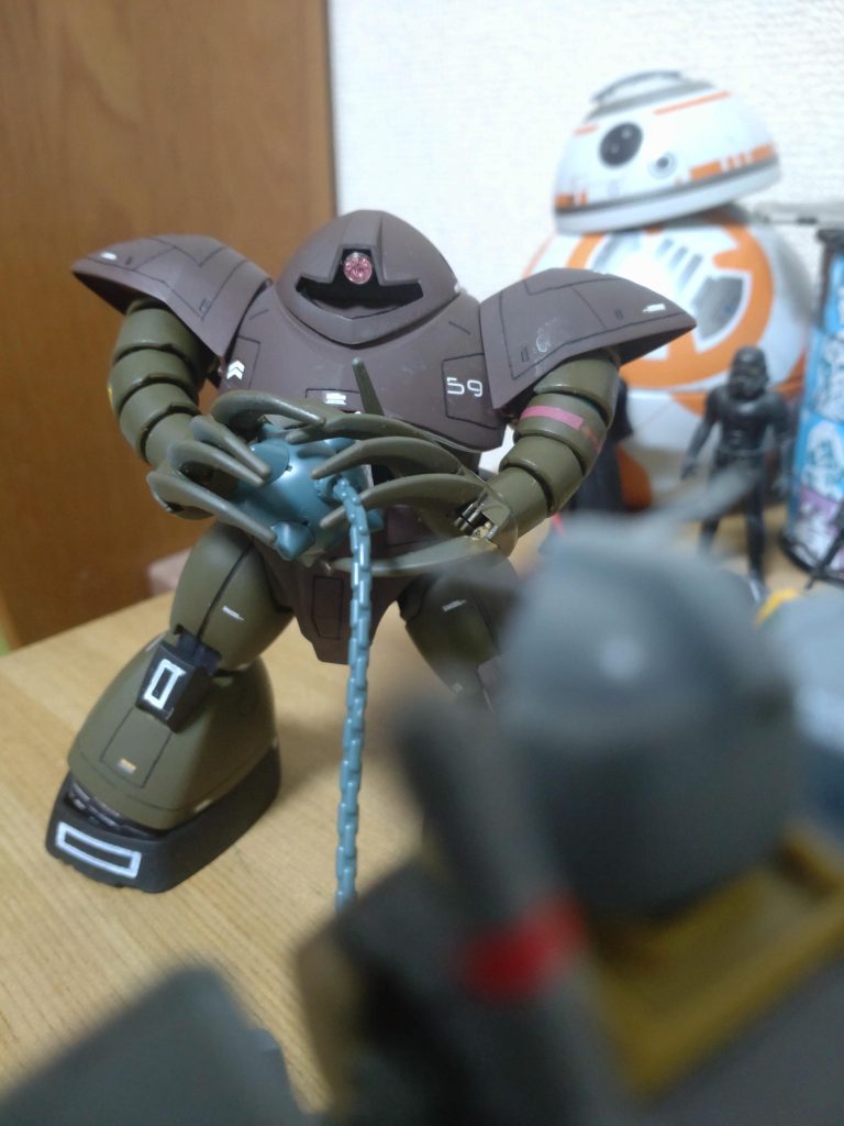 ゴッグと言えばこのシーンですかね。やっぱりパワーは凄そうですよね!