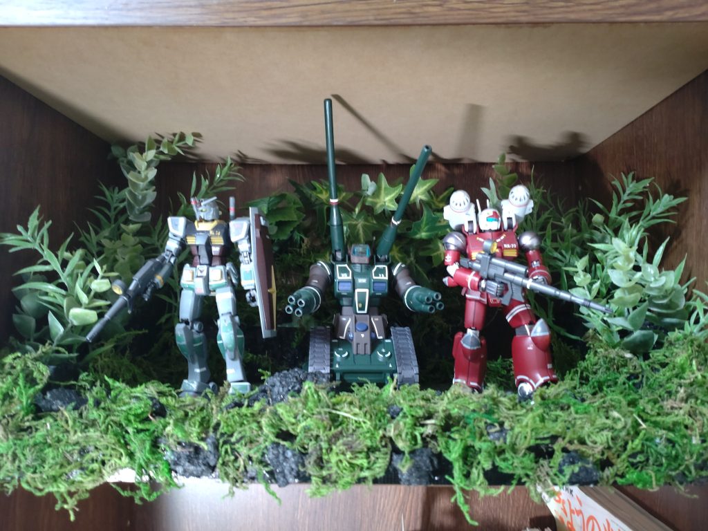 家の中にこの光景があるのが嬉しい!癒されるな〜…。