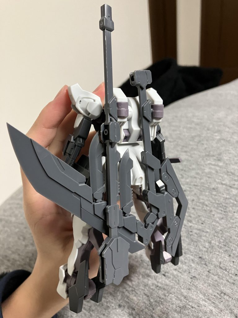 武器の背負うときの初期案