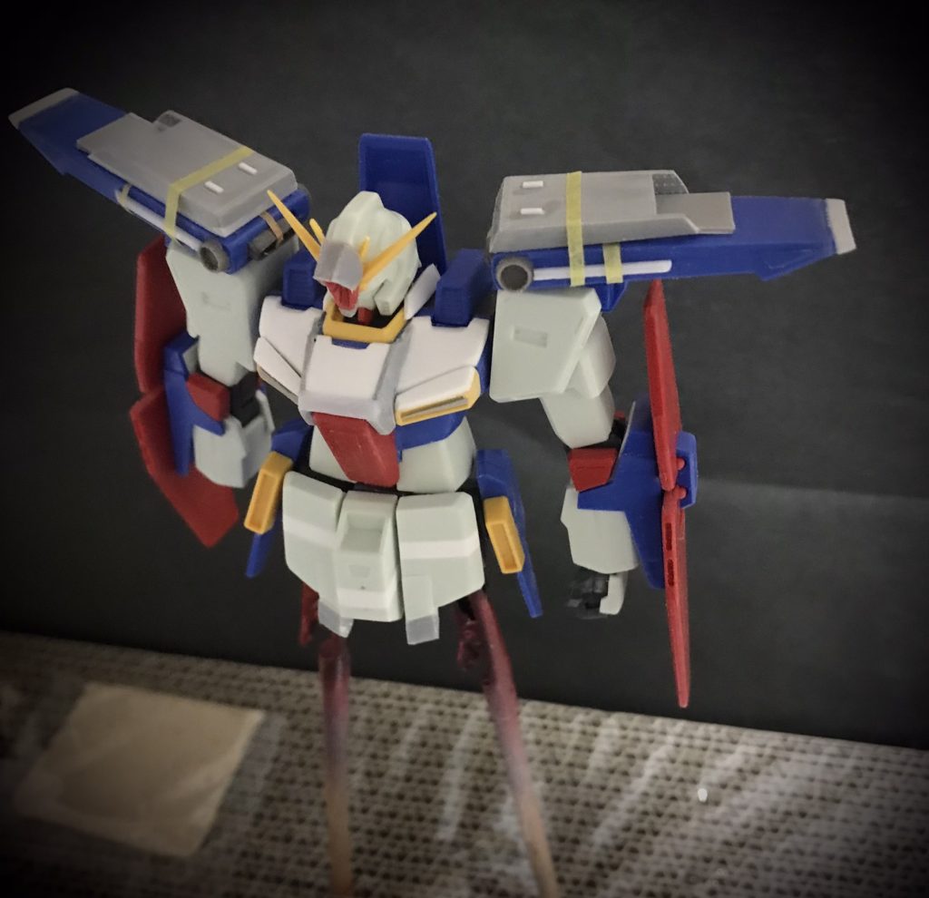 HGUC  ZZガンダム(強化型風味)–2枚目/制作者：@atsu