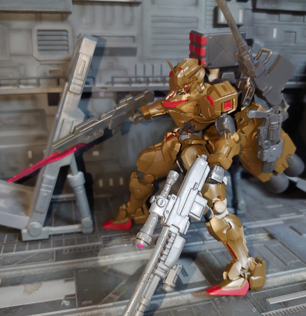 片側のブースターにリボルバー