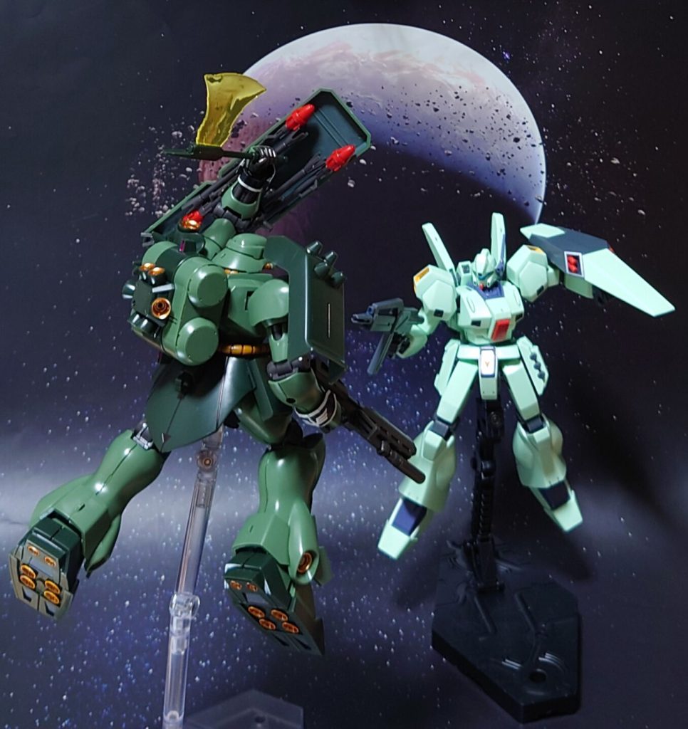 HGUC 1/144 アイザック/ガザC/ギラ・ドーガ(ユニコーンカラーVer.)セット–5枚目/制作者：黒井 響介
