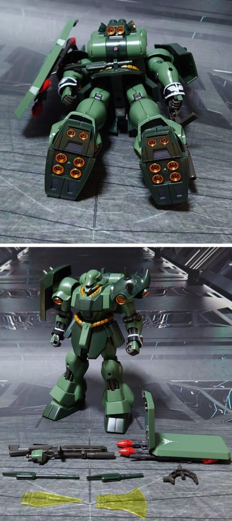 HGUC 1/144 アイザック/ガザC/ギラ・ドーガ(ユニコーンカラーVer.)セット–7枚目/制作者：黒井 響介