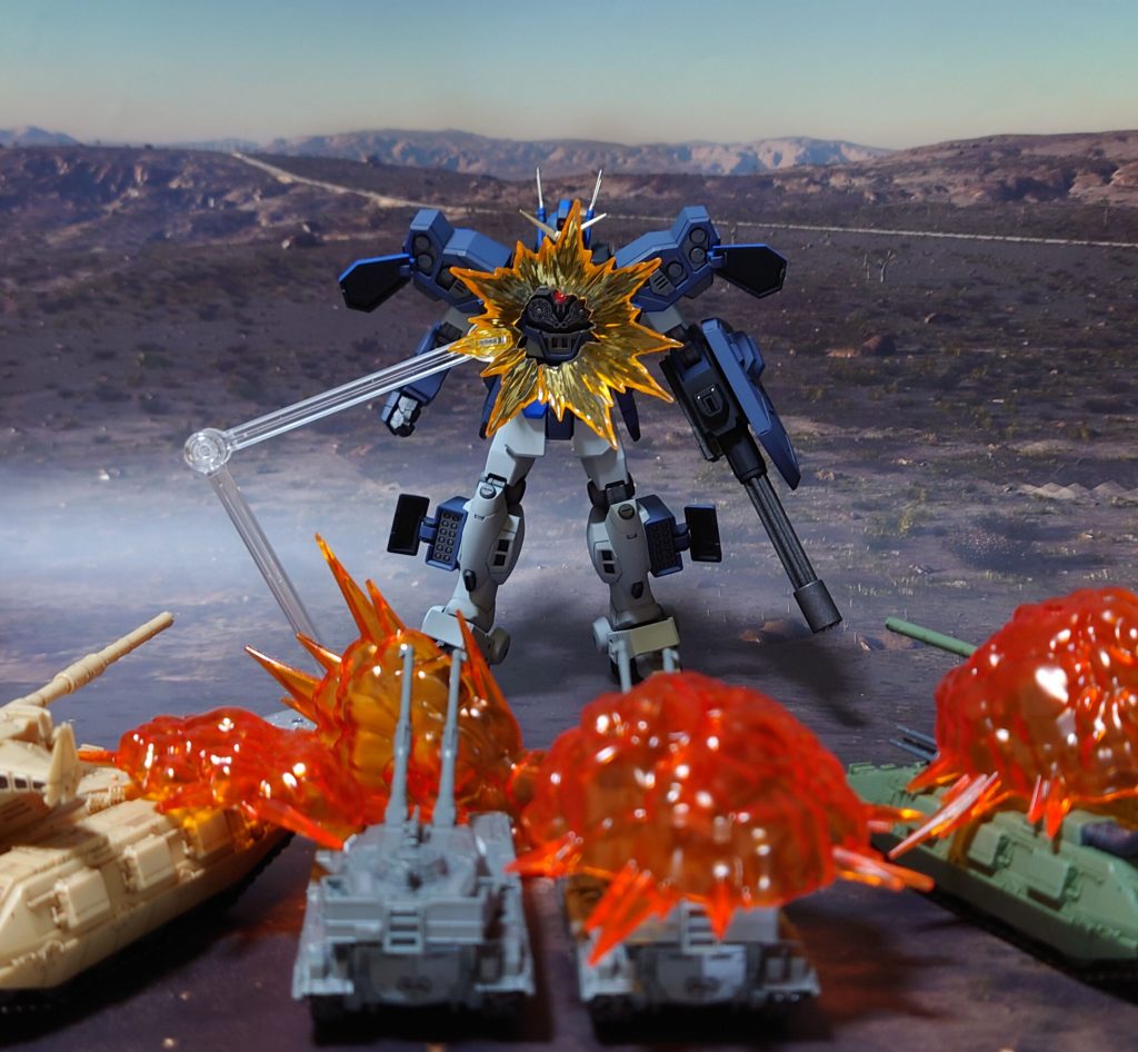 この火力の前に、戦車など物の数ではない。