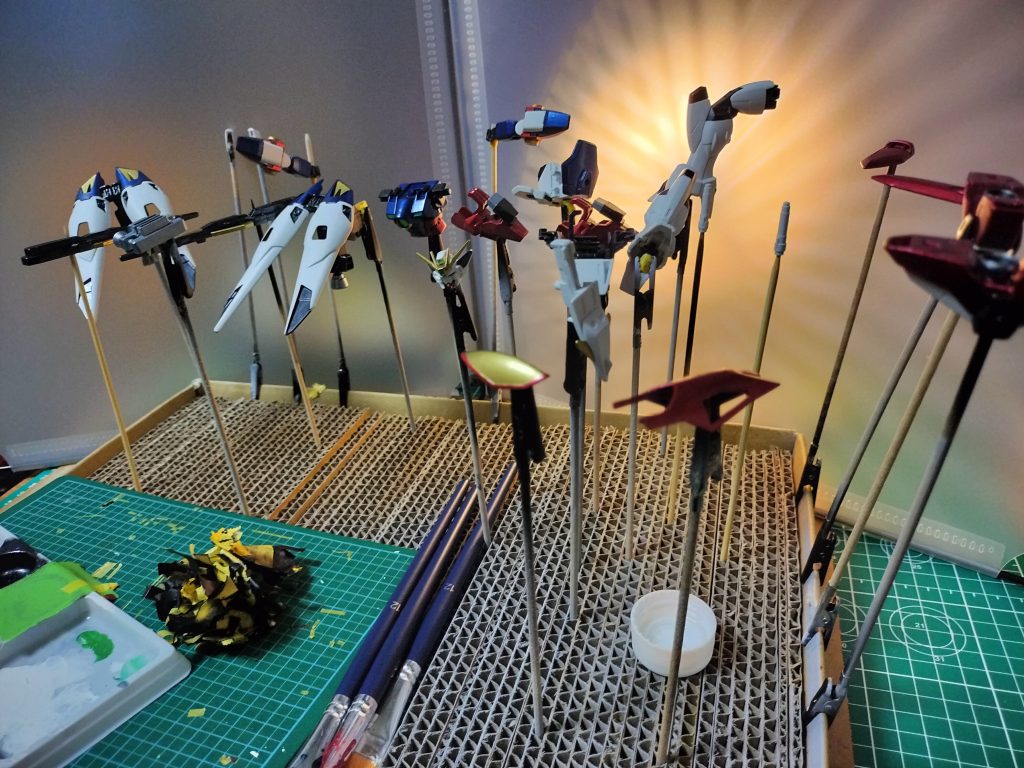 つや消し前の写真。