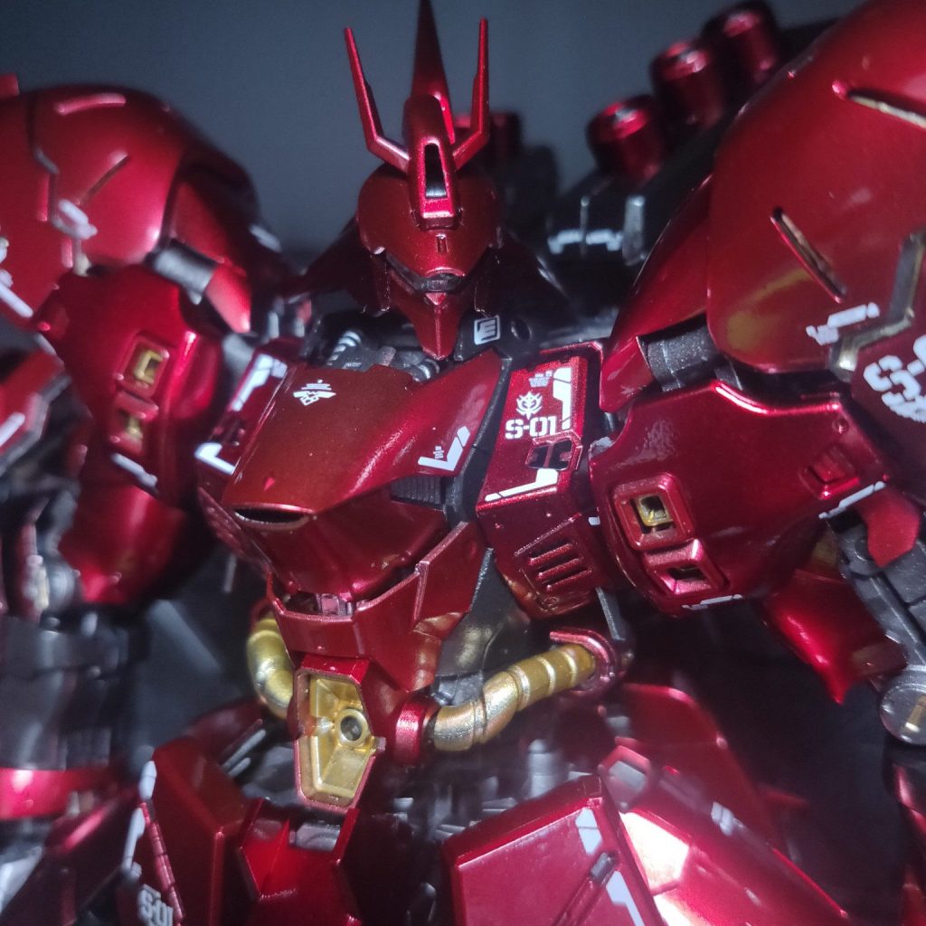 ガンダムコンバージ サザビー メタリック リペイント キャンディ